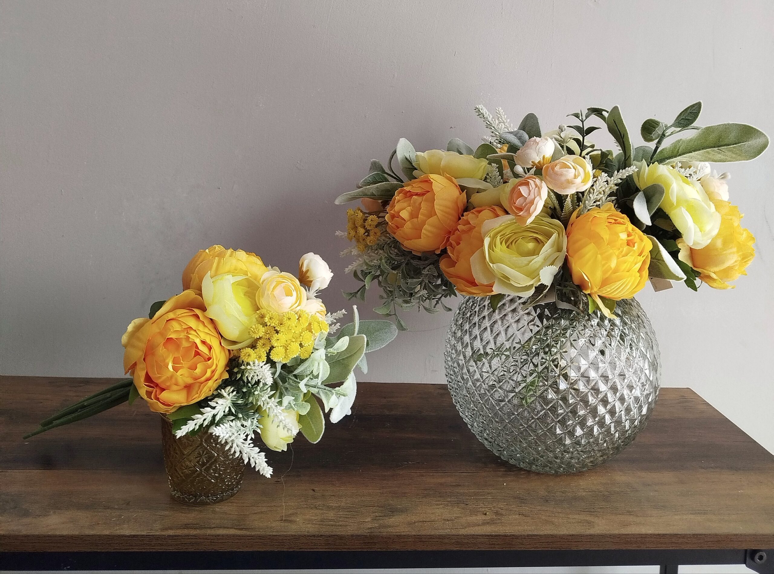 Bouquet de flores artificiales Clara - Imagen 3